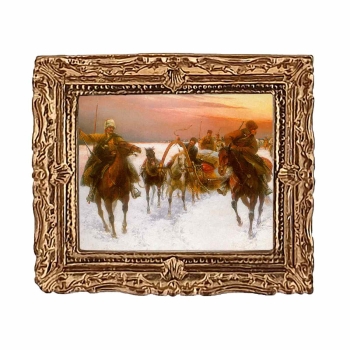 Antique picture frame