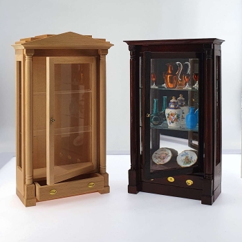 Biedermeier Glasvitrine