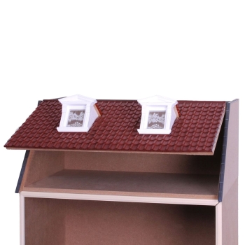 Kleines MODUL-BOX-HAUS mit Dachgauben