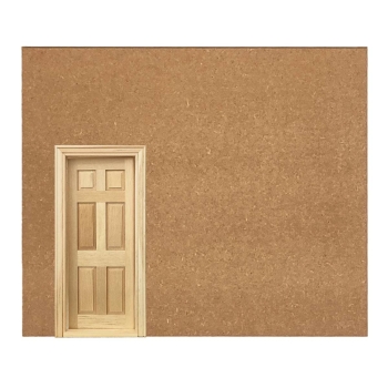 Partition wall with door cut-out for 90260 or 90560
