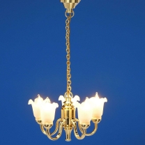 5-lamp chandelier, MiniLux