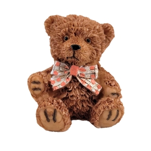 Teddy bear with bow, brown