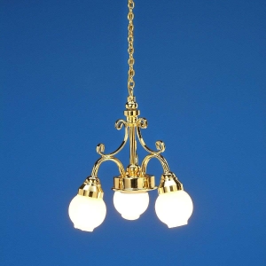3-lamp chandelier, MiniLux