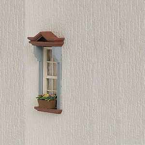 Structured wallpaper for exterior walls