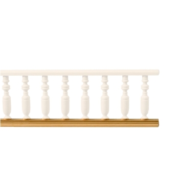 Baseboard for balcony banister